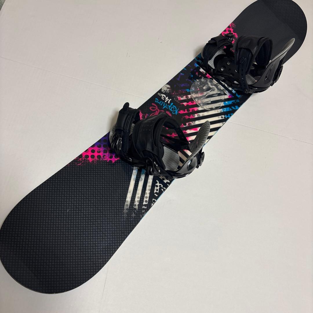 Ride Rapture 143cm head ビィンディングサイズSセット