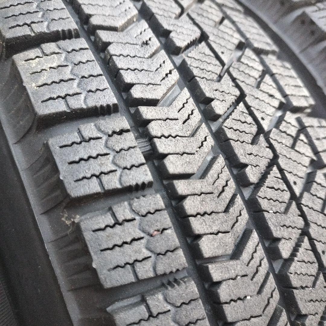 145/80R13 スチールホイル付きスタッドレスタイヤ4本セットの内2本 ②