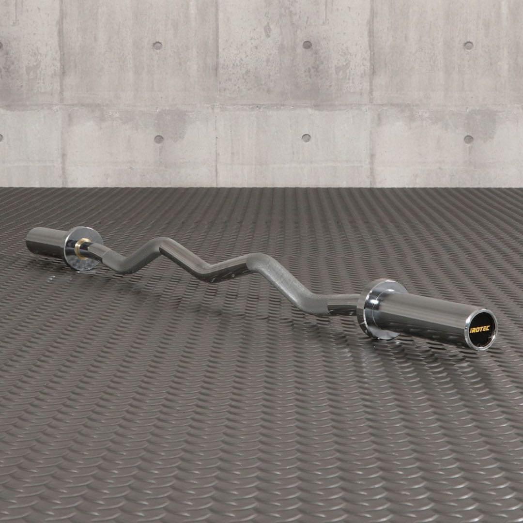 iROTEC アイロテック 50mm径オリンピックWバー EZバー IVANKO