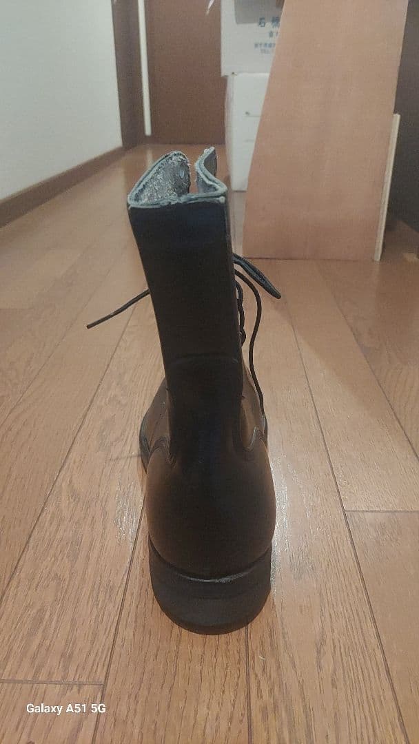 67年製 米軍 ベトナム戦争 海兵隊 レザーコンバットブーツ デッドストック