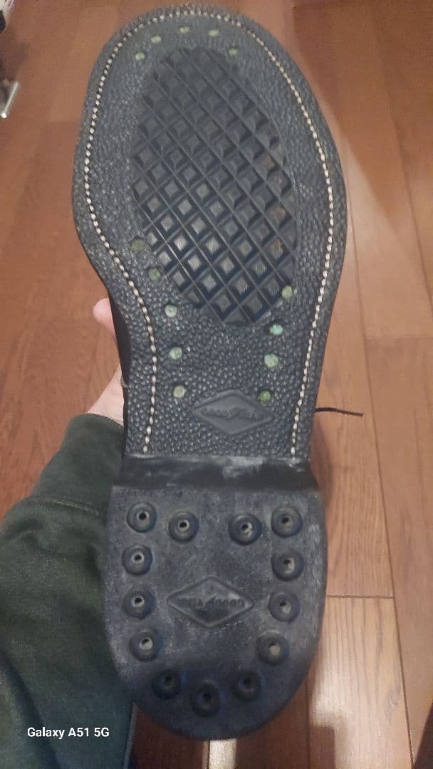 67年製 米軍 ベトナム戦争 海兵隊 レザーコンバットブーツ デッドストック