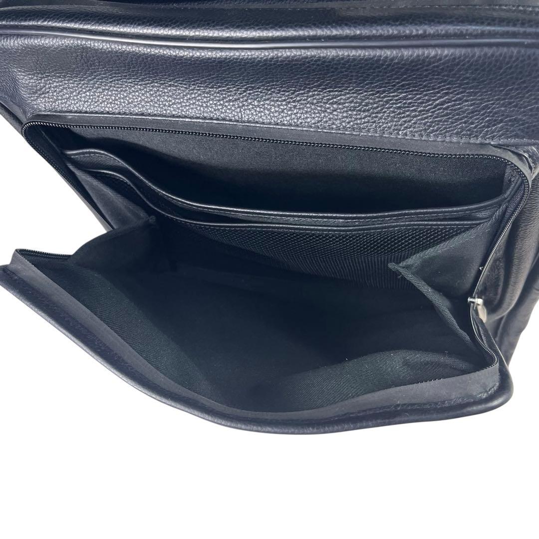 【希少】美品 ダンヒル dunhill レザー キャリーバッグ ブラック