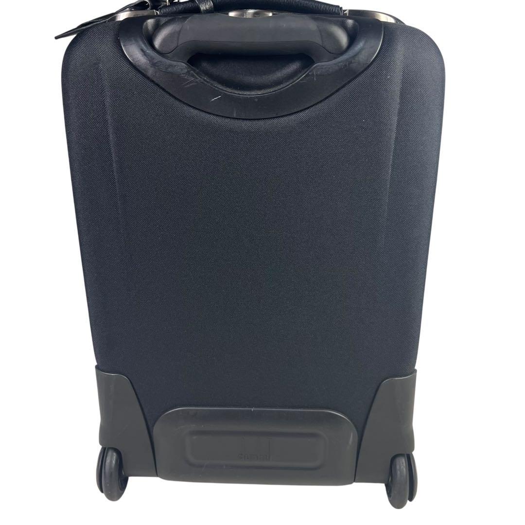 【希少】美品 ダンヒル dunhill レザー キャリーバッグ ブラック