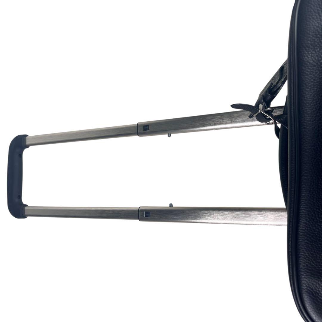 【希少】美品 ダンヒル dunhill レザー キャリーバッグ ブラック