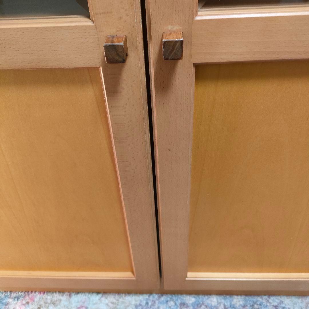 日進木工 キャビネット サイドボード ビーチ材 収納家具 飛騨家具