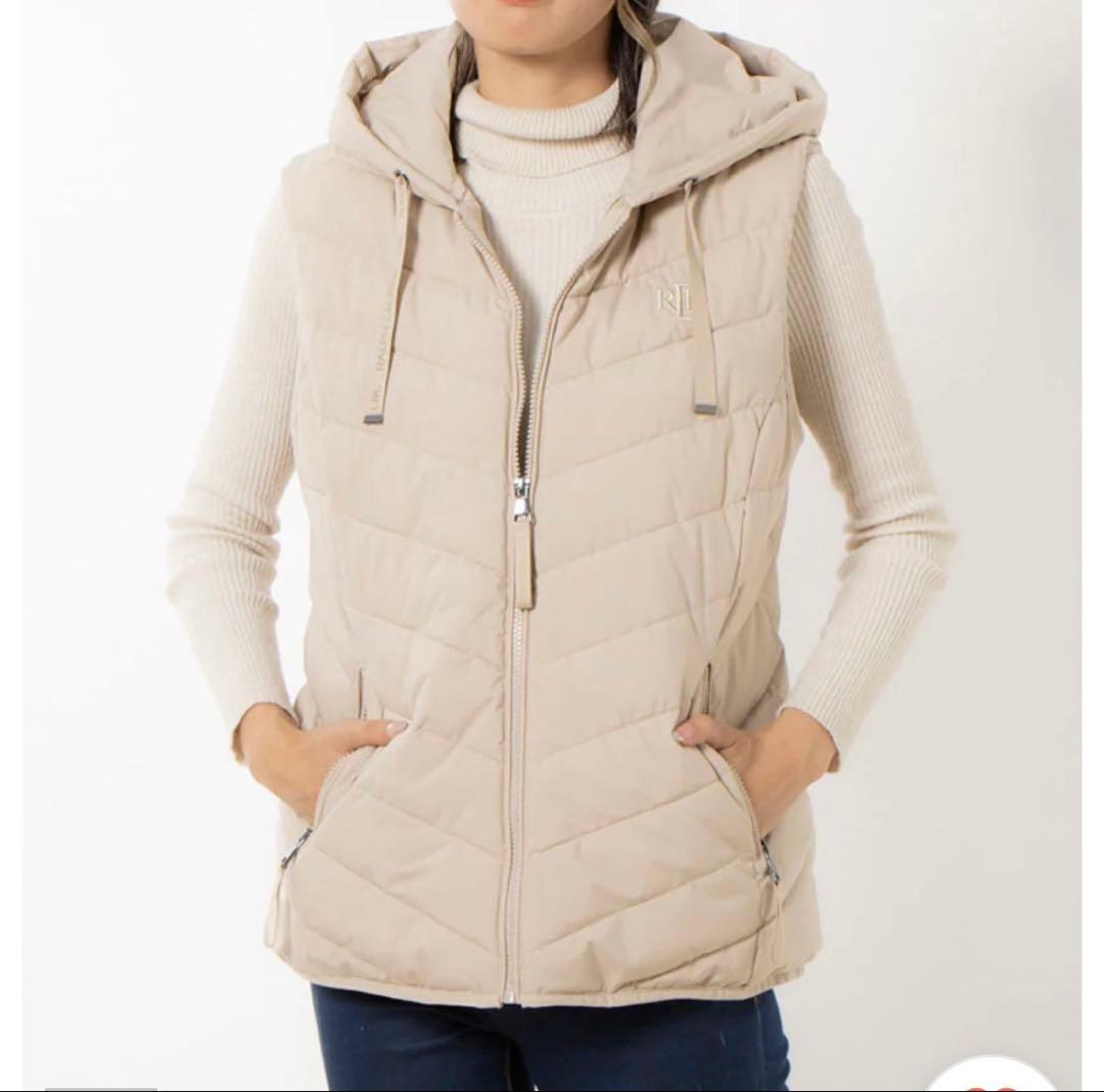 Ralph Lauren フード付きダウンベスト