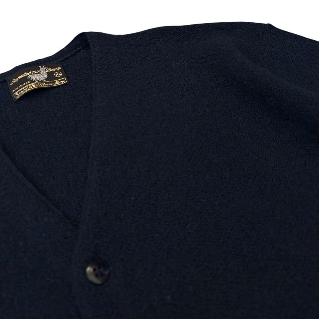 60’s USA製 Sears vintage アルパカニットカーディガン