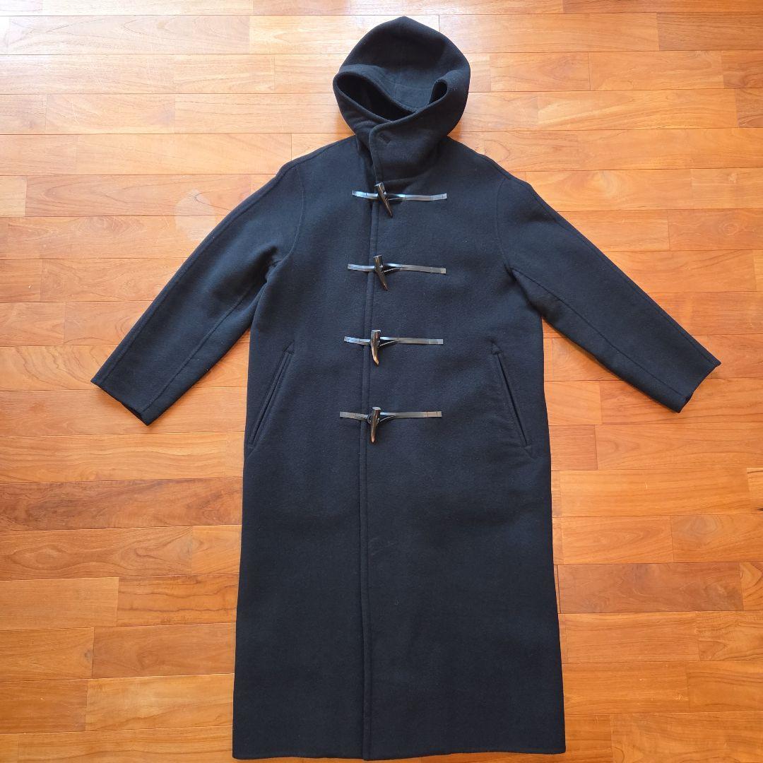 LOEFFロエフ ロングダッフルコート 黒 ユナイテッドアローズ 定価11万円