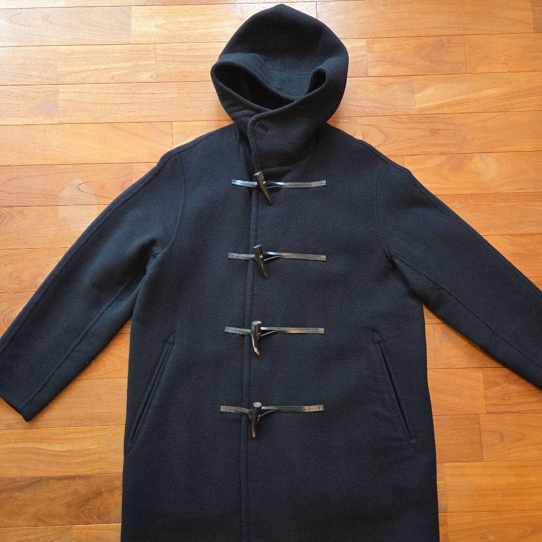 LOEFFロエフ ロングダッフルコート 黒 ユナイテッドアローズ 定価11万円