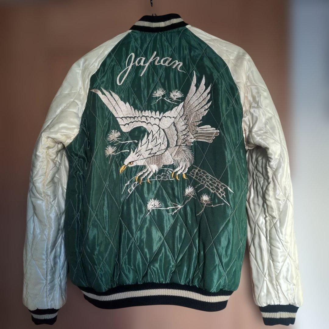 専用　東洋エンタープライズ　スカジャン　茶色　ベロア　別珍　sample？