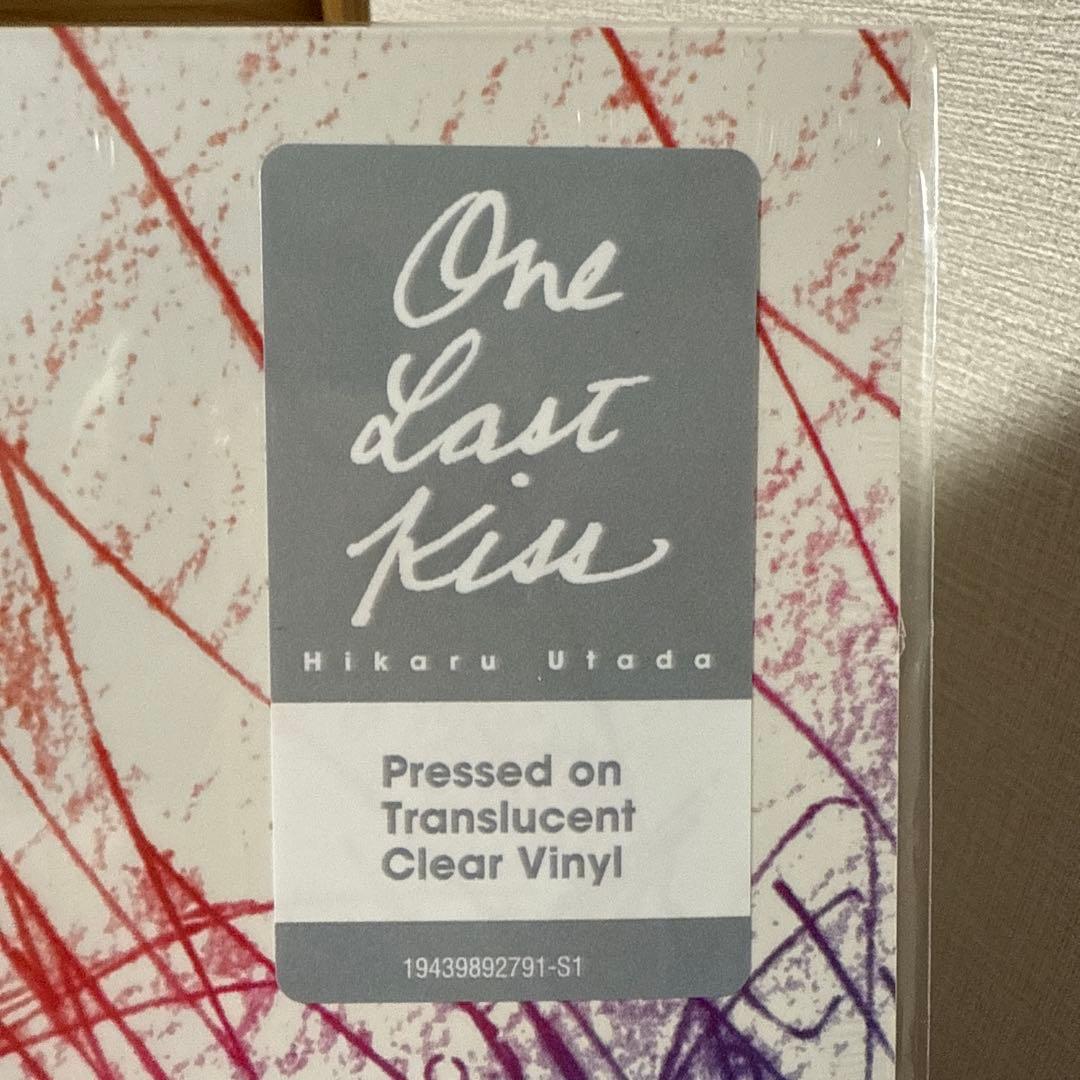 『新品』One Last Kiss 宇多田ヒカル US輸入盤　アスカジャケ
