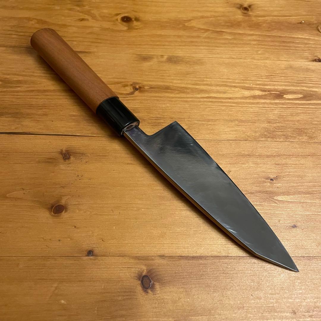 出刃包丁 切付型出刃 出刃 包丁 切付 5寸 15cm 150mm 研ぎ済み