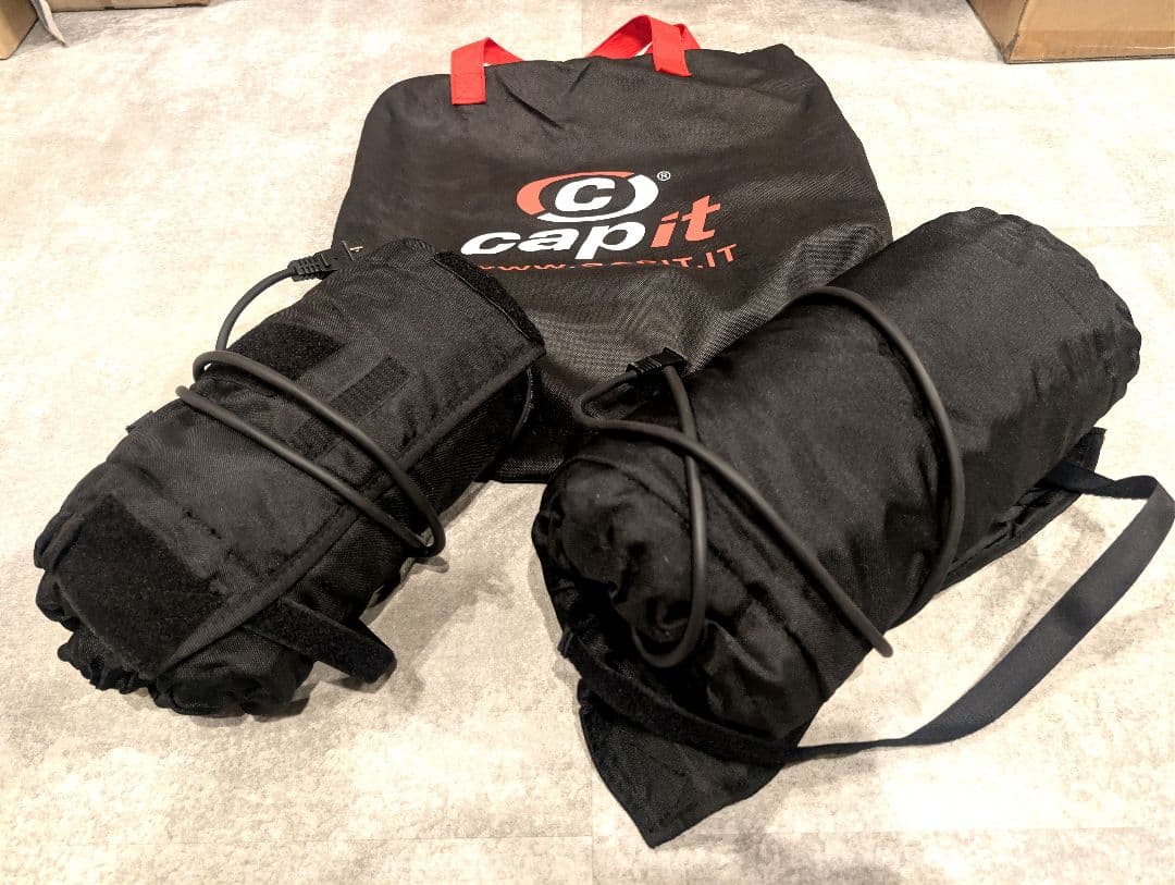 CAPIT イタリア製 タイヤウォーマー SUPREMA M/XL 前後セット