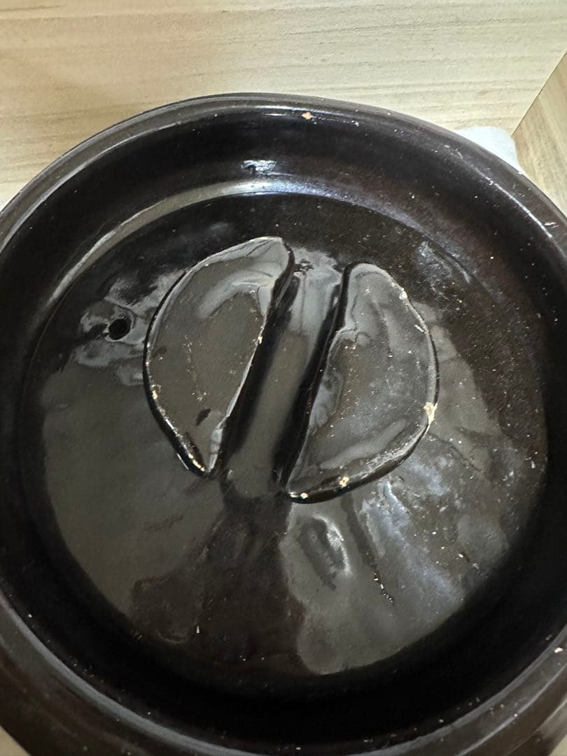 鴨釉きまぐれ御飯鍋　5号炊き