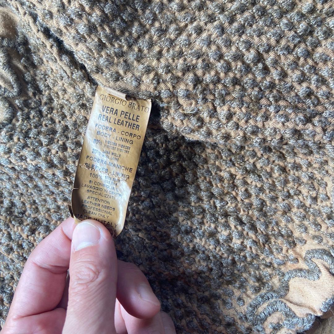 ジョルジオブラット　レザージャケット