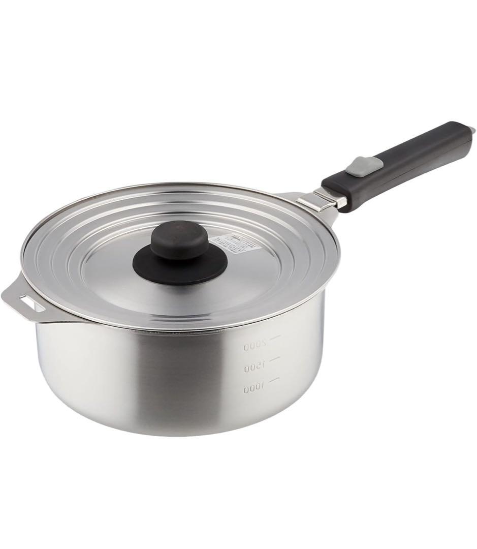 和平フレイズ 日本製 燕三 鍋 4点 セット 蒸し台付 ステンレス IH対応