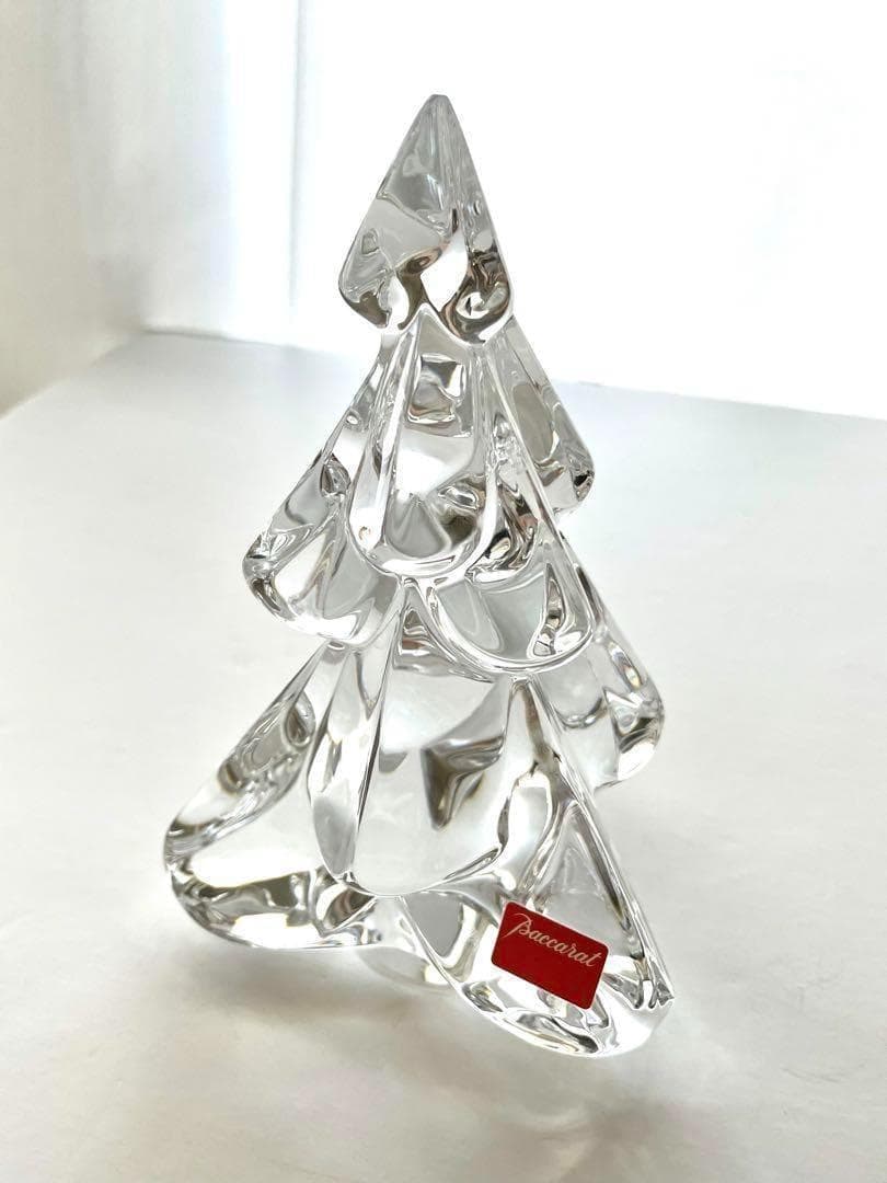 バカラ クリスマスツリー ノエル オーナメント オブジェ Baccarat 美品