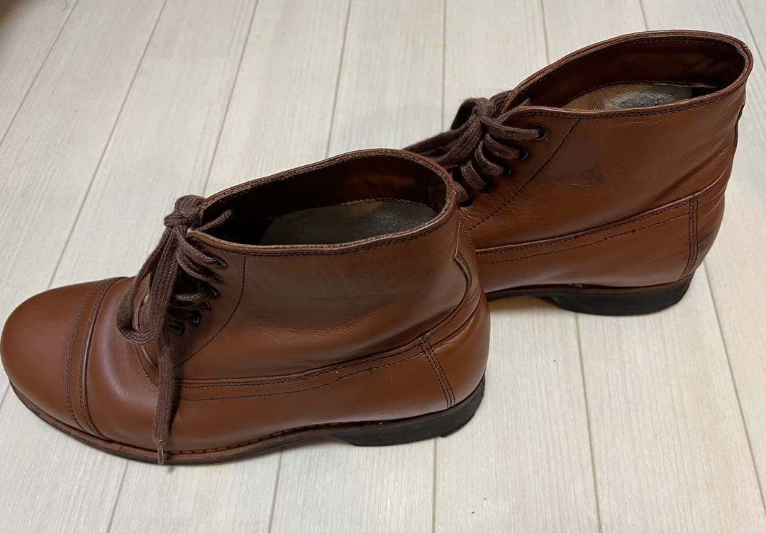 中田商店　日本陸軍　将校用編上靴　レプリカ　28cm