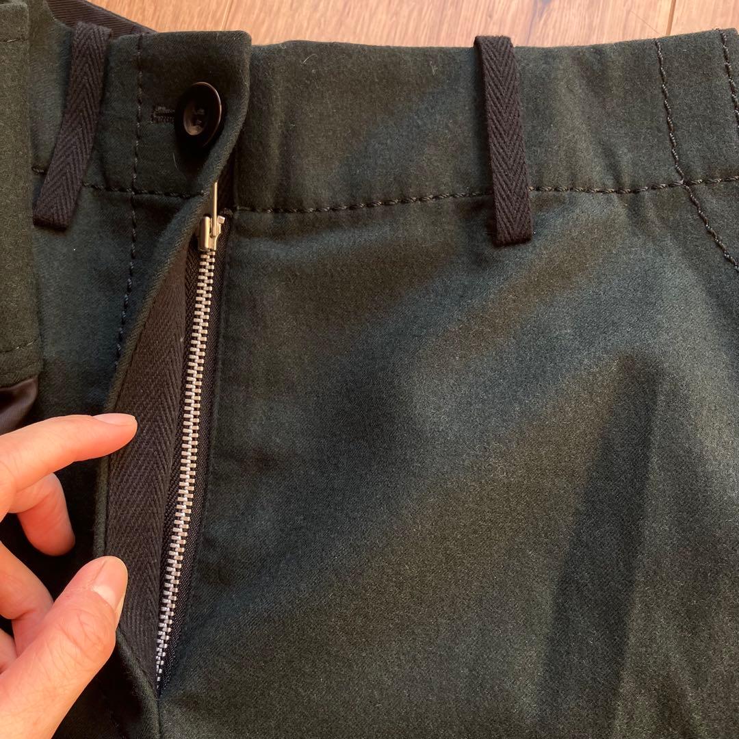 sacai✸ウールラップスカート✸16-02871