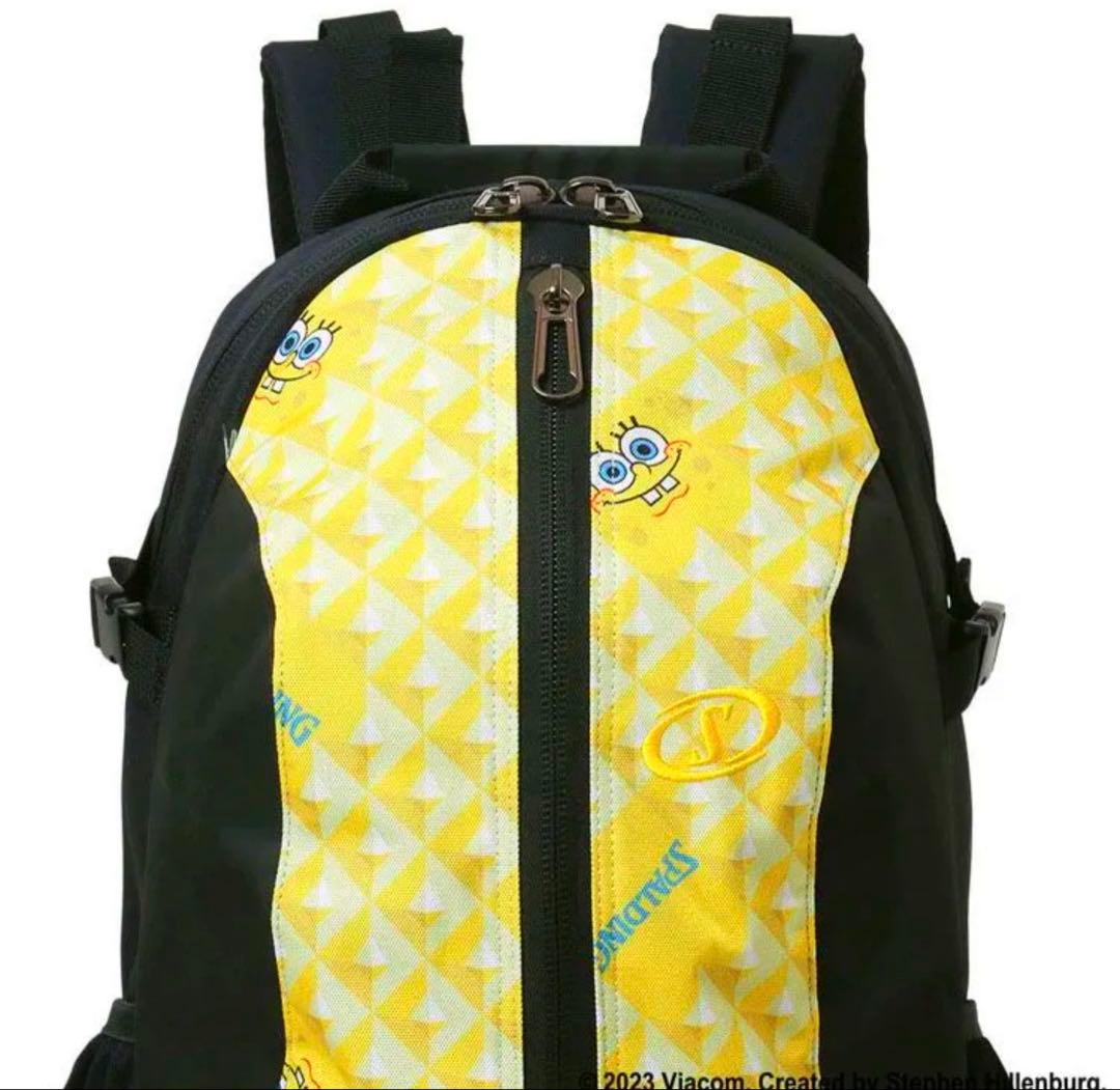 未使用級　即完モデル　SPALDING スポンジボブ　バスケットボールバック