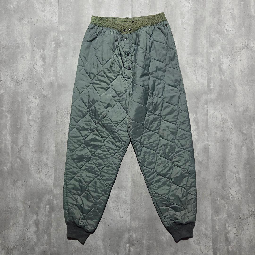 希少70s 米軍 実用 CWU9P USAFキルティングパンツ エアフォースL