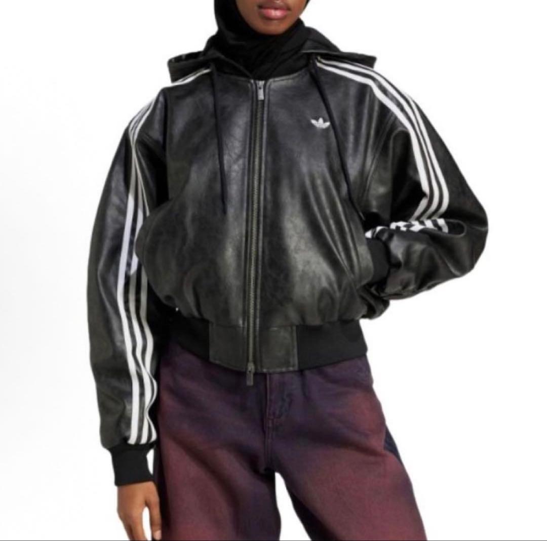 新品M Adilenium シーズン3 フェイクレザージャケットJX9225