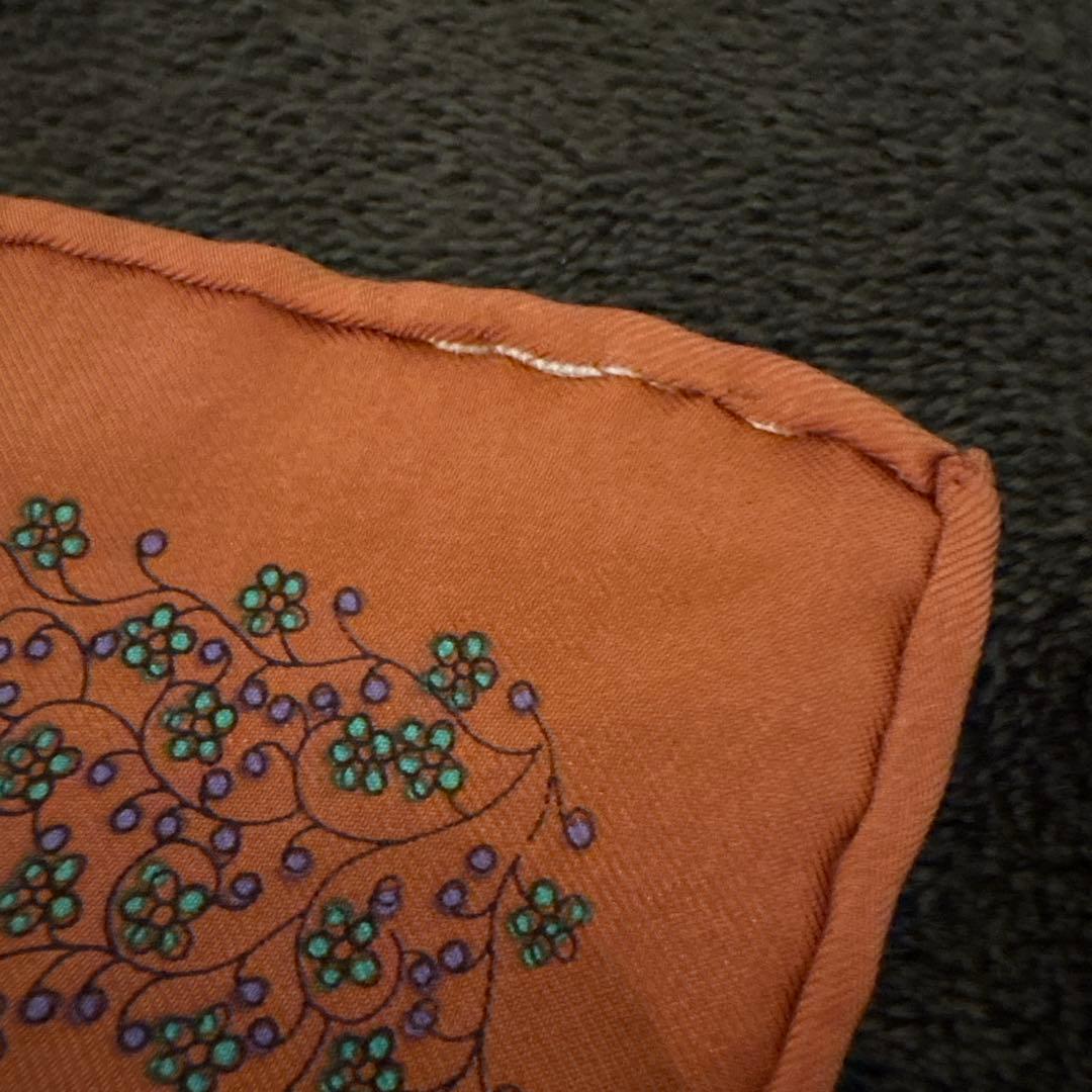 マニプリ　ブラウン系スカーフ