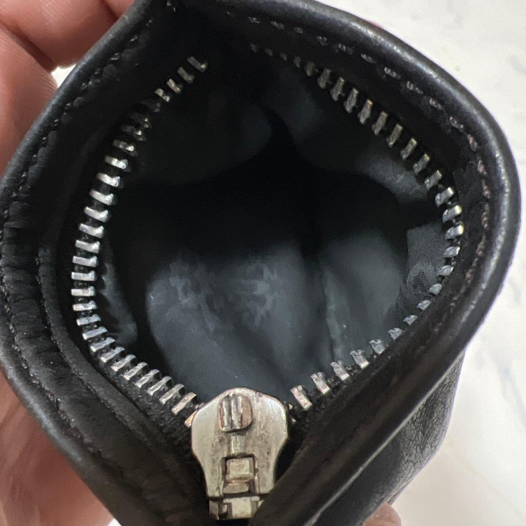 CHROME HEARTS ブラックレザー ケース