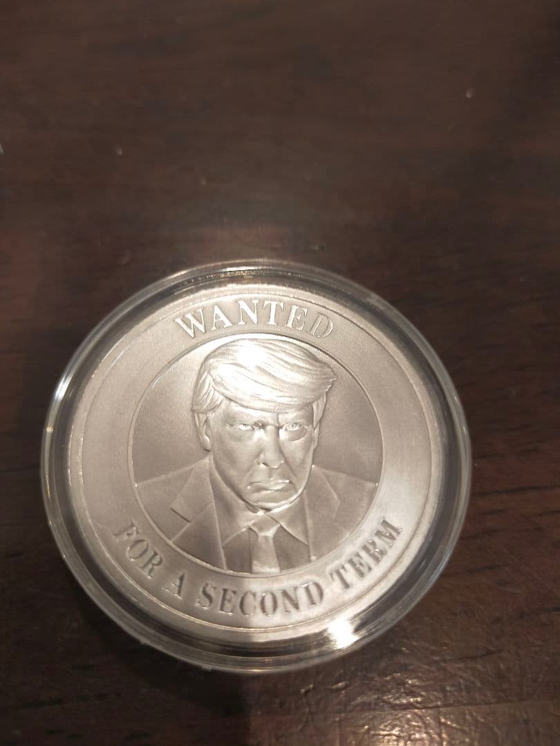 トランプ氏第二期再選　純銀 1オンス