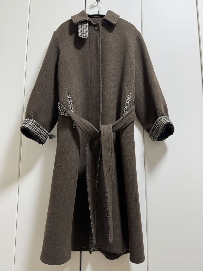 chloe ブラウンコート