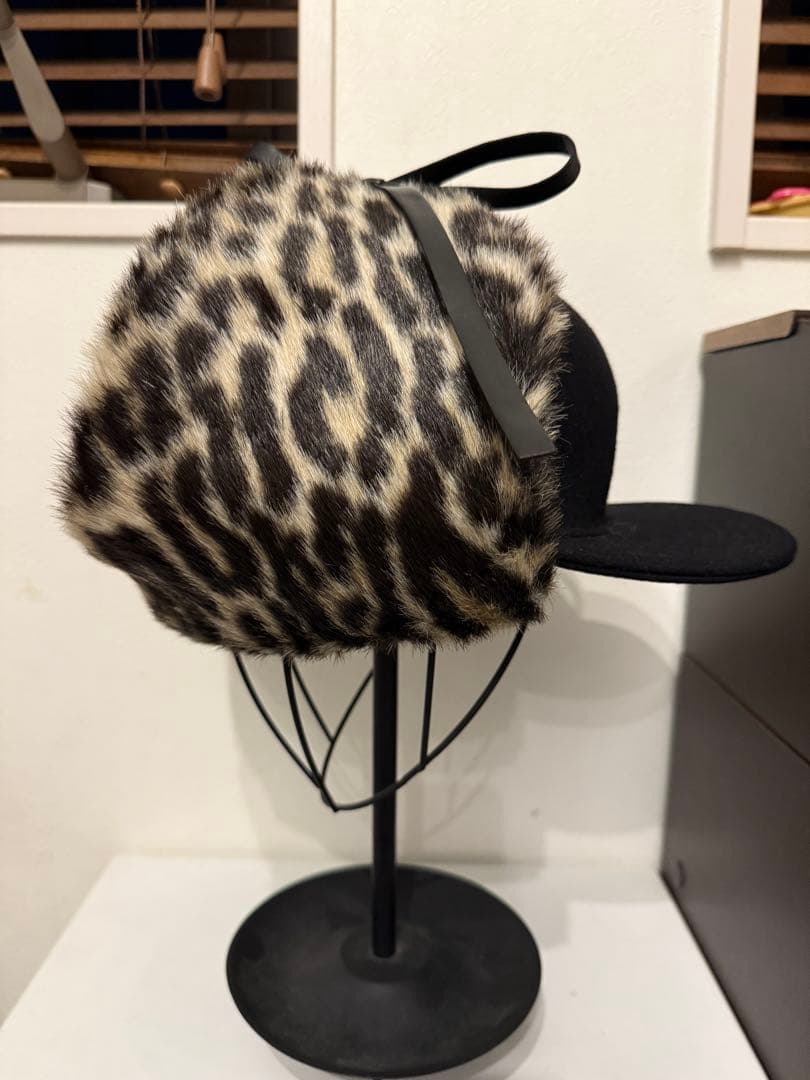 （美品）イタリア製Stella McCartney ファー キャップ