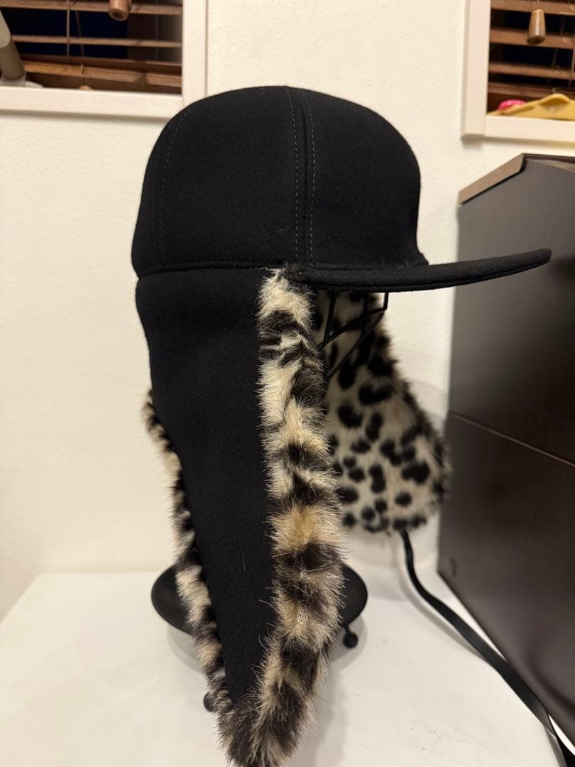 （美品）イタリア製Stella McCartney ファー キャップ