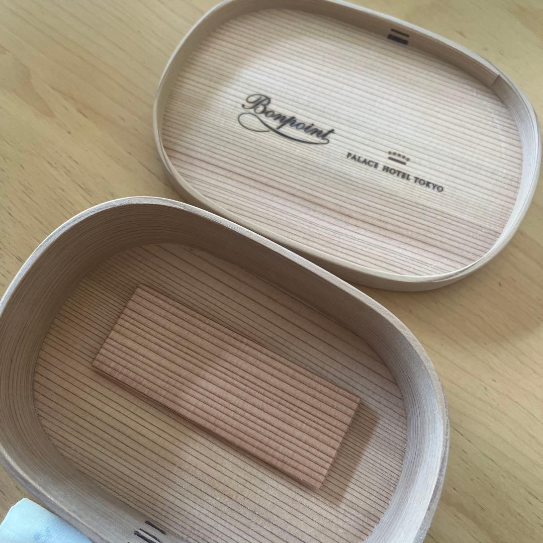 2/28迄※【新品未使用】ボンポワン　お弁当箱　曲げわっぱ　柴田慶信商店