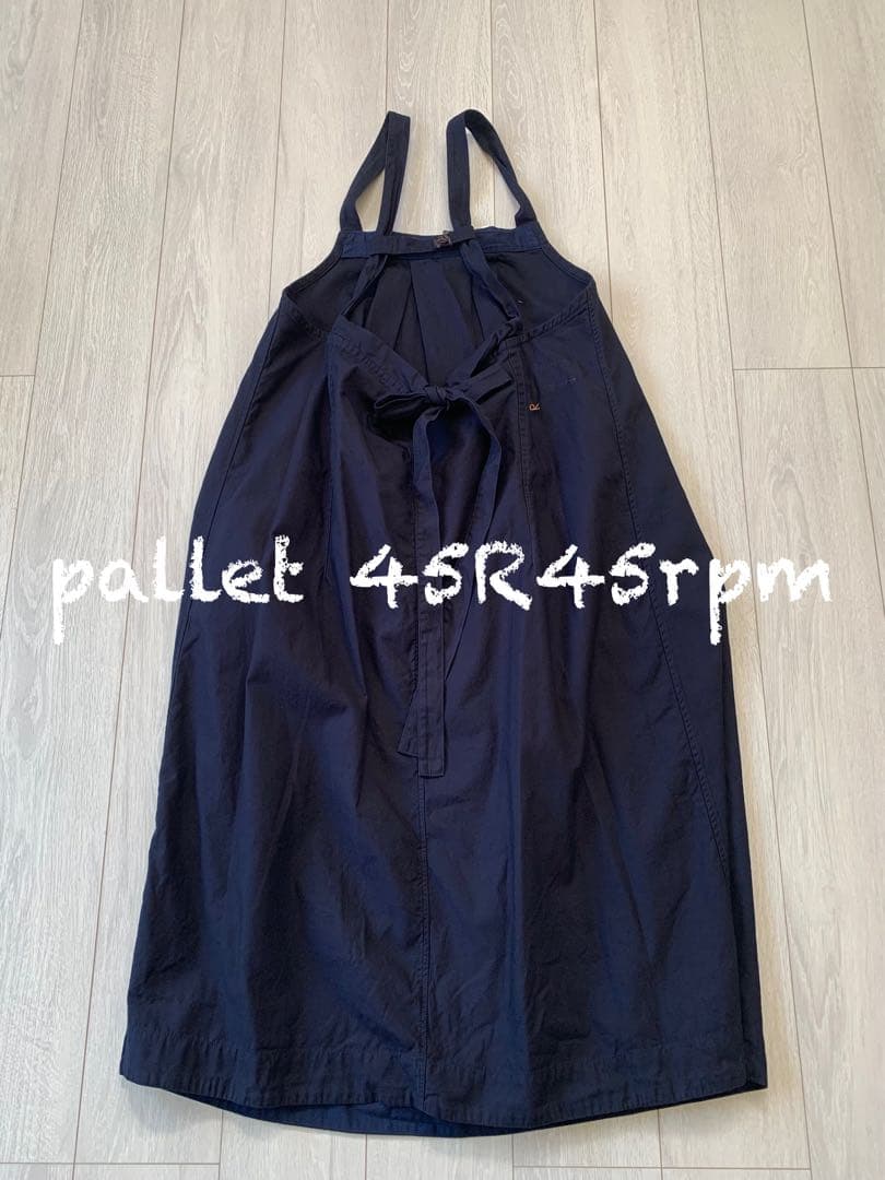 45R45rpm 本日最終日薄バックサテンのタックタック ドレス