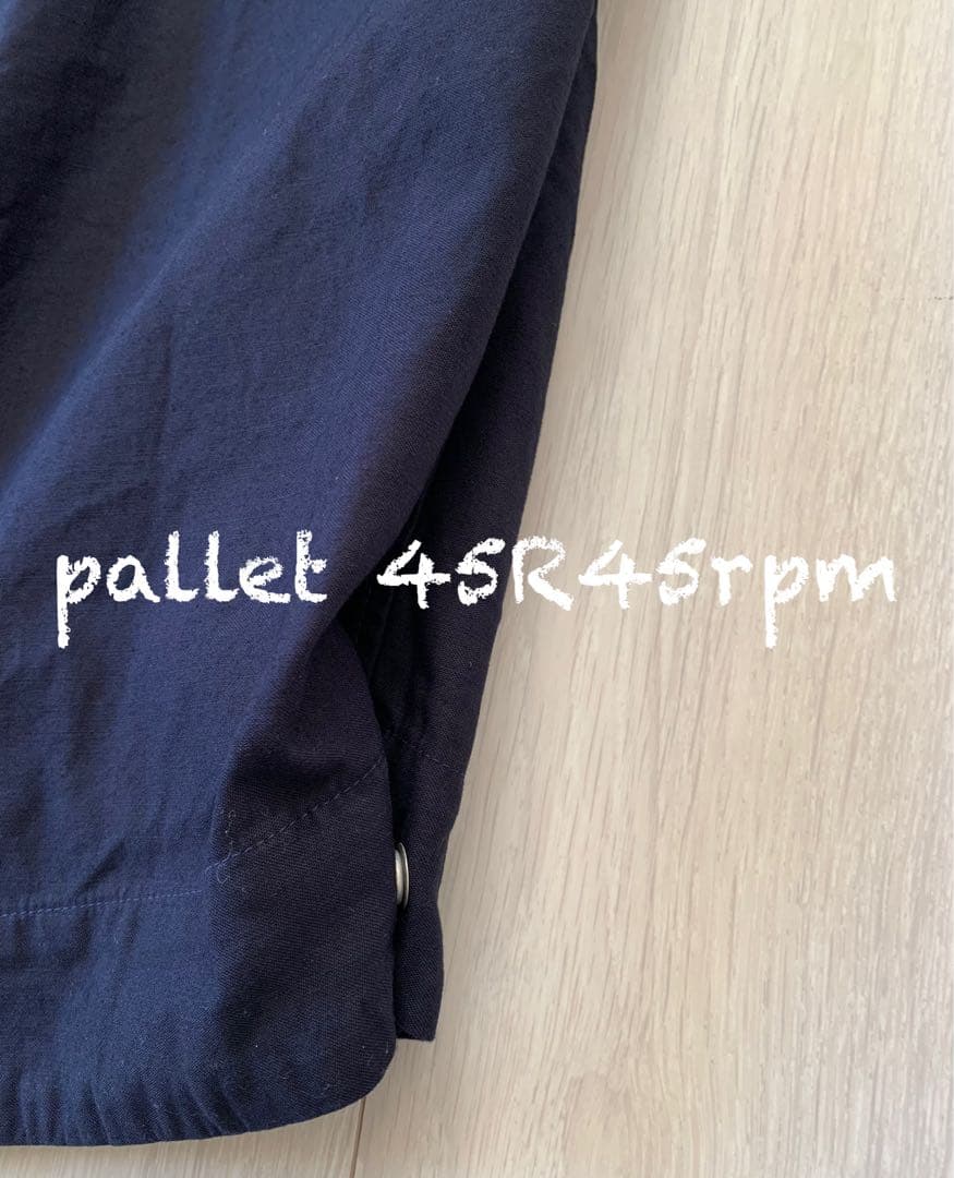 45R45rpm 本日最終日薄バックサテンのタックタック ドレス