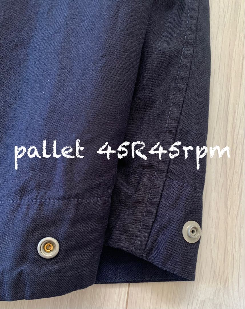 45R45rpm 本日最終日薄バックサテンのタックタック ドレス