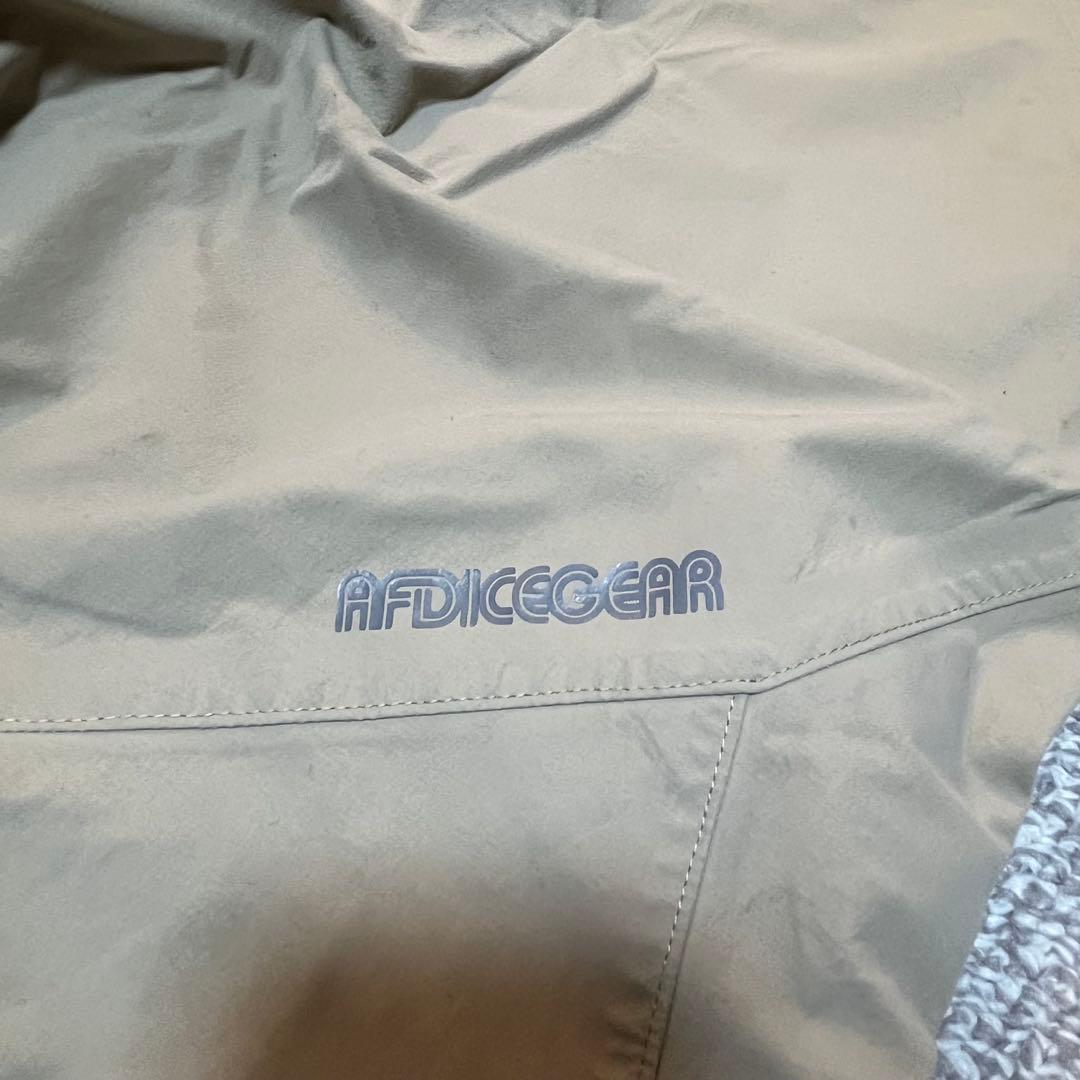 AFDICEGEAR SHELTER PANTS ベージュ/ブラック Mサイズ