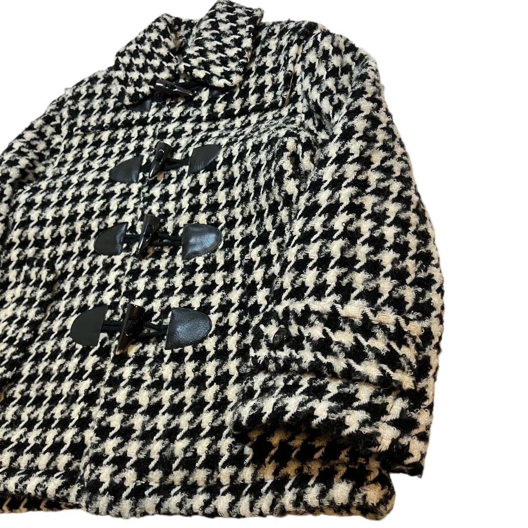 tricot COMME des GARCONS　ショートダッフルコート　千鳥