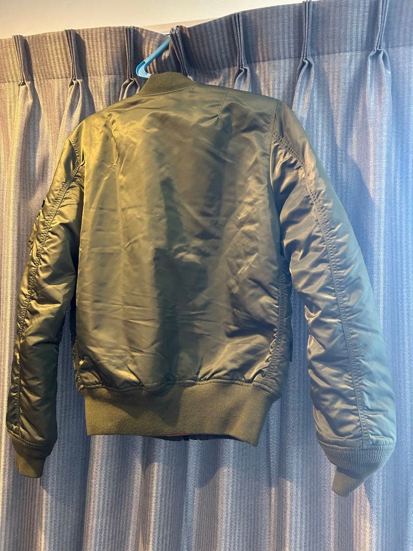 ALPHA INDUSTRIES MA-1 フライトジャケット オリーブ L