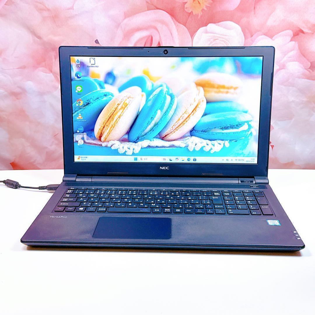 新品高速SSD✨windows11✨カメラ 高性能i5 ノートパソコン オフィ