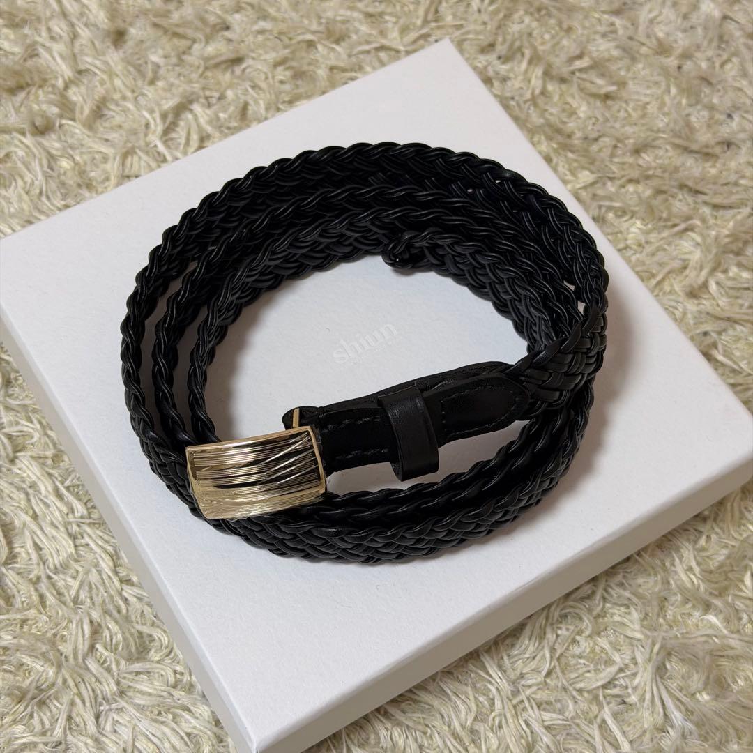 ☆未使用品☆Shiun シウン　SLIDE BUCKLE MESH BELT