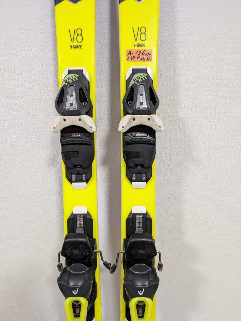 スキー板 V-SHAPE LYT V8 163cm 軽量ハイエンド