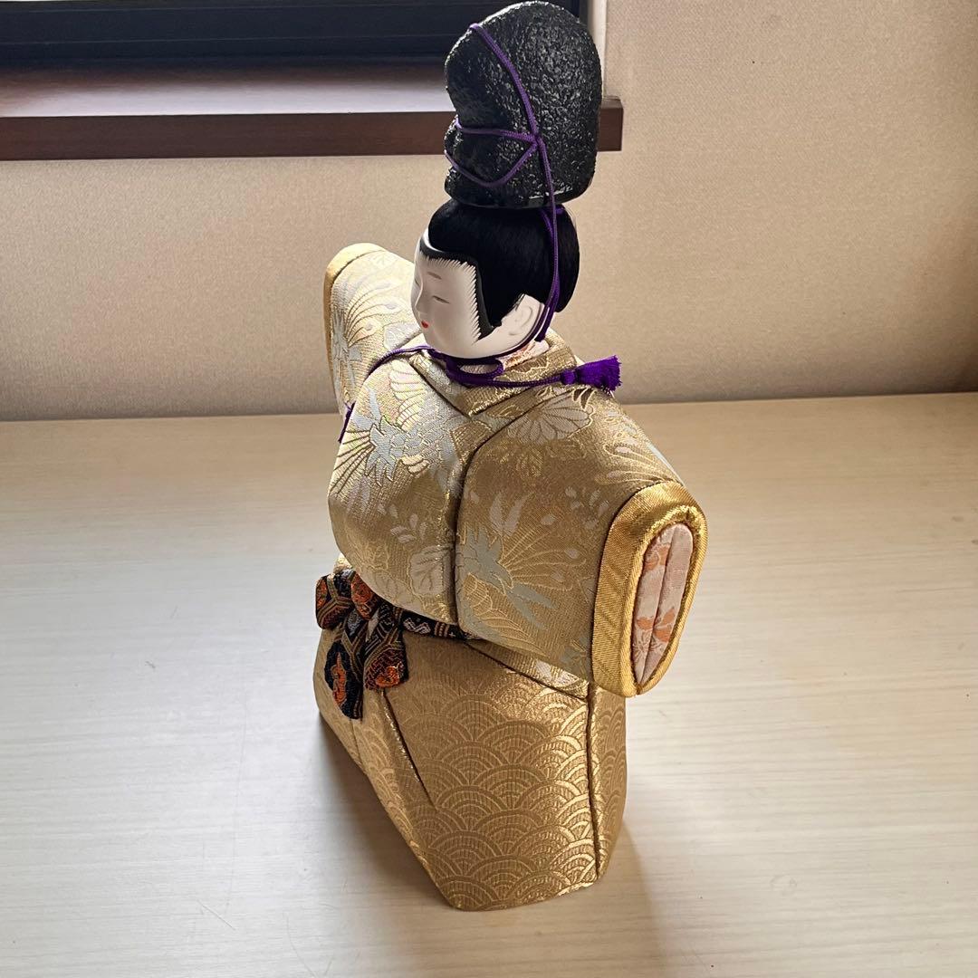 東芸芳山　きめこみ人形　木目込み雛人形　立ひな　桃山　ひな祭り　雛飾り　レトロ