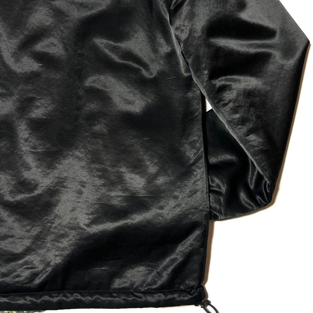 CRIMIE リバーシブルコーチジャケット レオパード サテン M