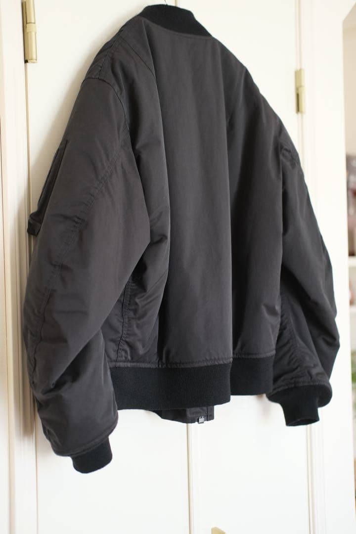 ジャケット・アウター CIOTA MA-1 Flight Jacket 5 BLACK