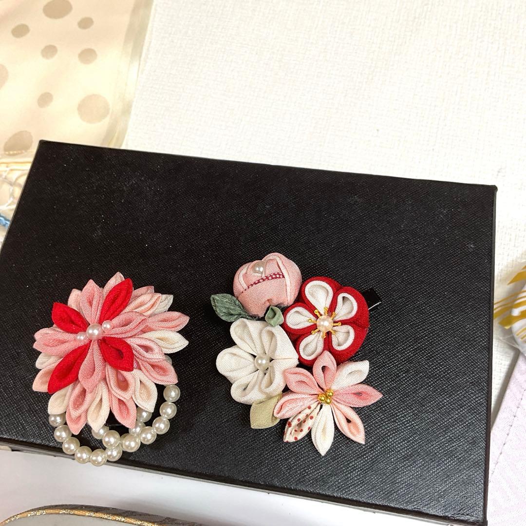 No.28 七五三　3歳　正絹着物セット