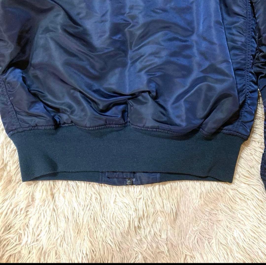 ALPHA INDUSTRIES ネイビー ジャケット L