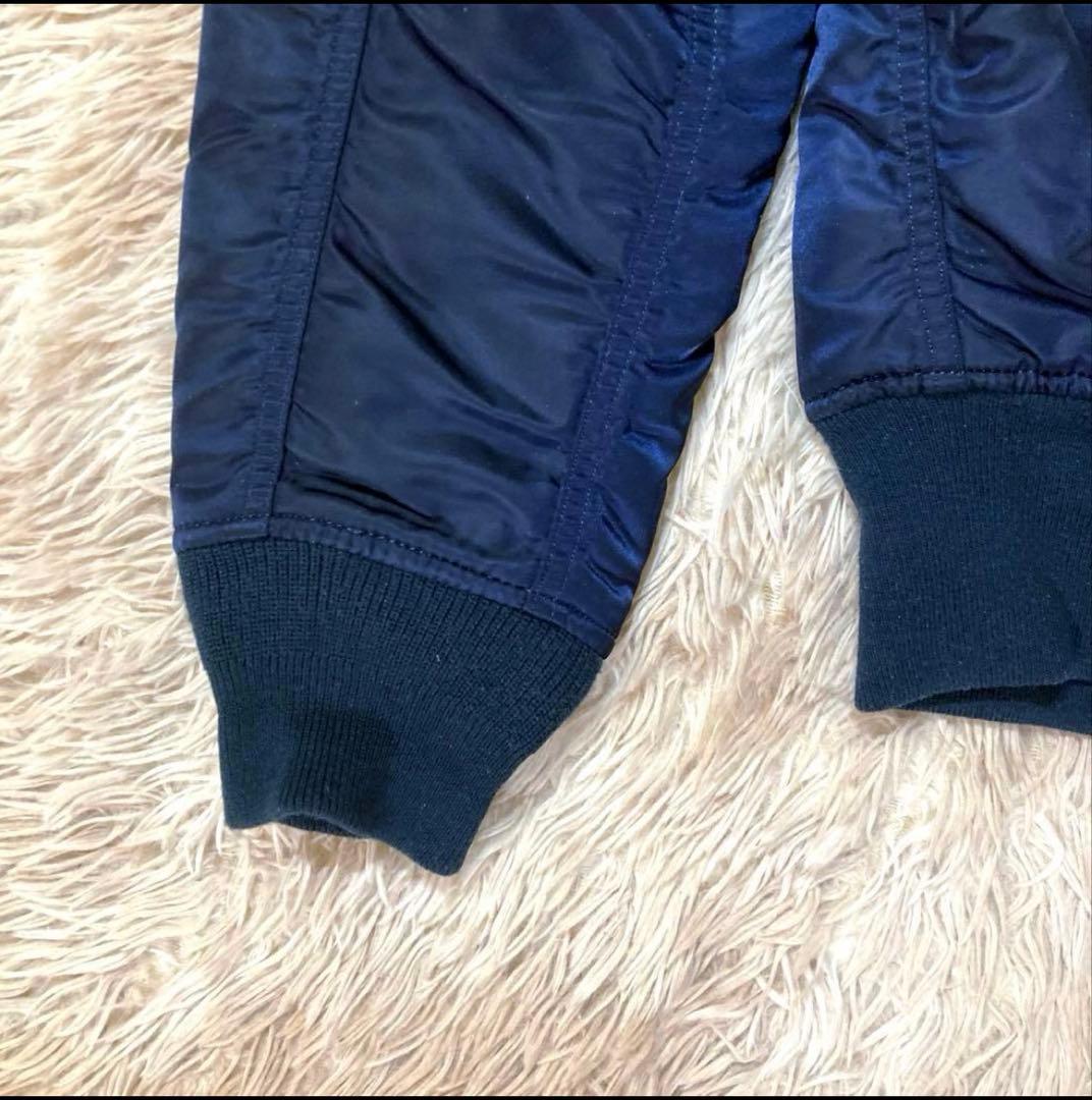 ALPHA INDUSTRIES ネイビー ジャケット L