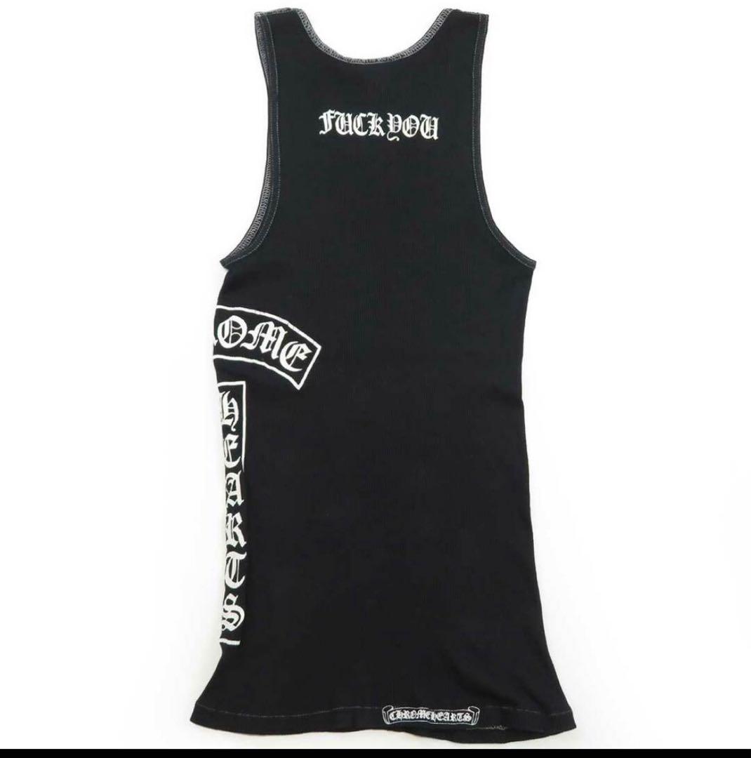 最終価格 廃盤品CHROME HEARTS FUCKYOU ロングタンクトップ