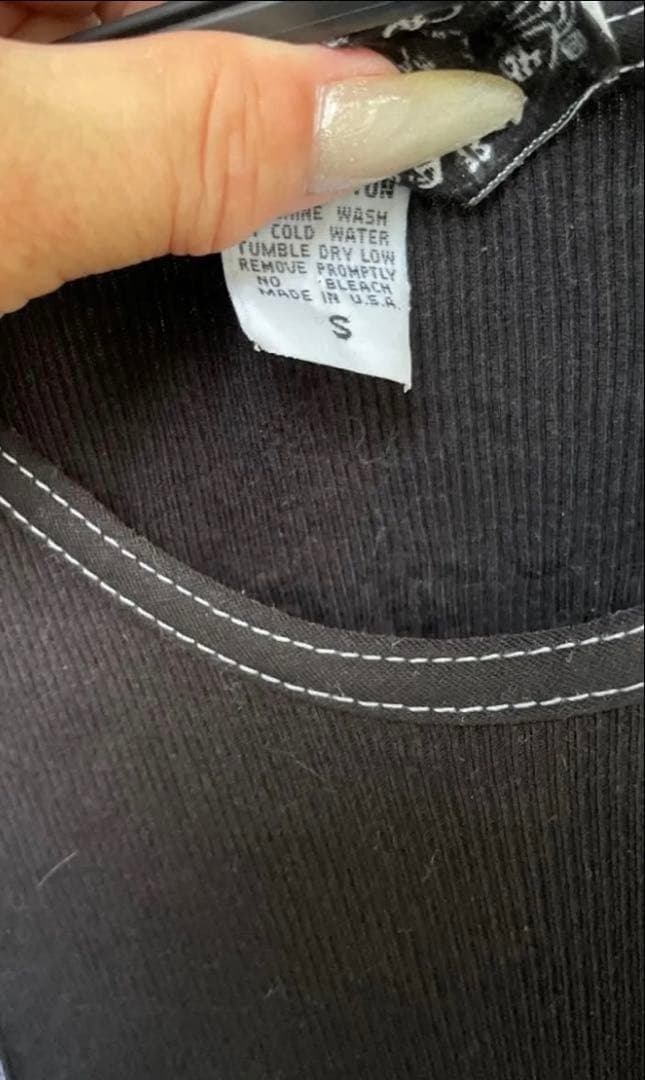 最終価格 廃盤品CHROME HEARTS FUCKYOU ロングタンクトップ